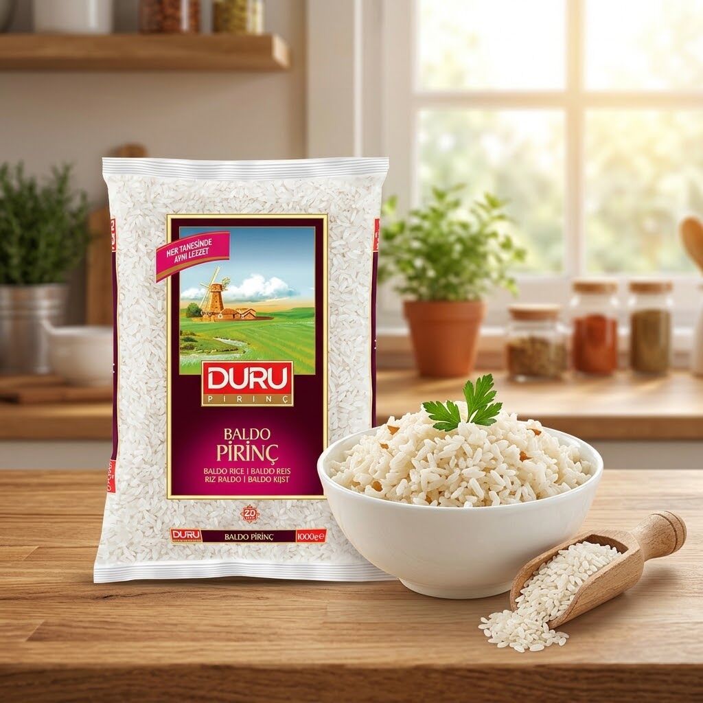 Duru Bakliyat Duru Baldo Pirinç 1 Kg